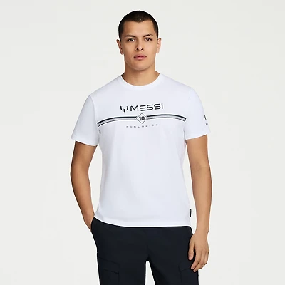 MESSI Collection Mens Round Neck Short Sleeve Regular Fit Graphic T-Shirt