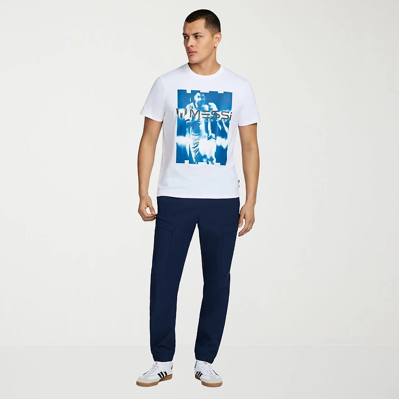 MESSI Collection Mens Crew Neck Short Sleeve Regular Fit Graphic T-Shirt