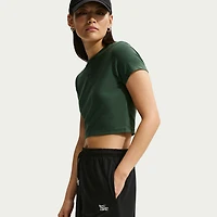 Nike Womens 4" Mid Rise Moisture Wicking Drawstring Waist Active Pull-On Short