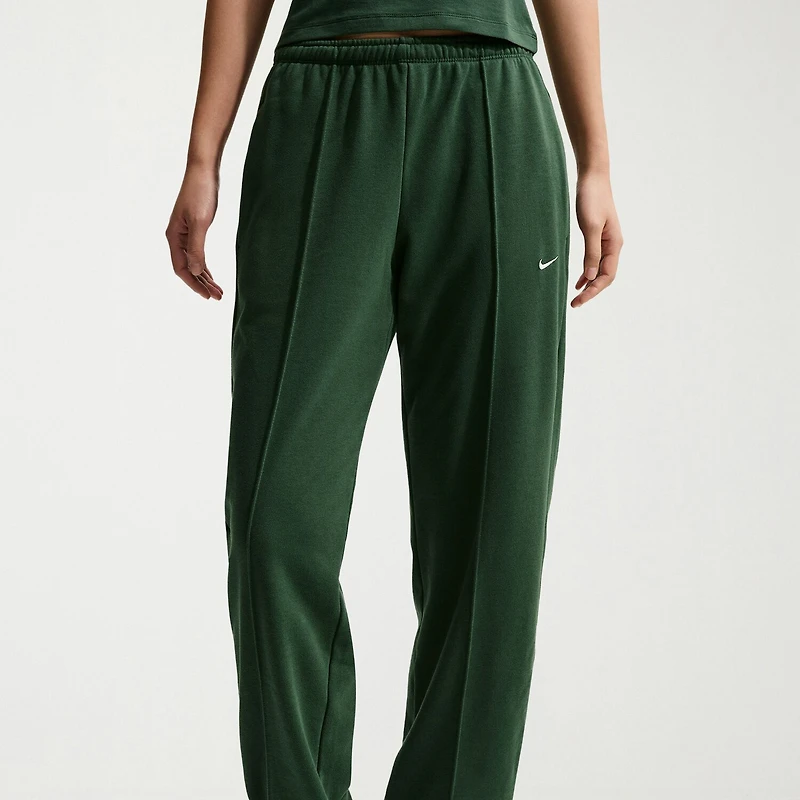 Nike Womens Drawstring Waist Lightweight Cinched Mid Rise Loose Fit Active Jogger Pant