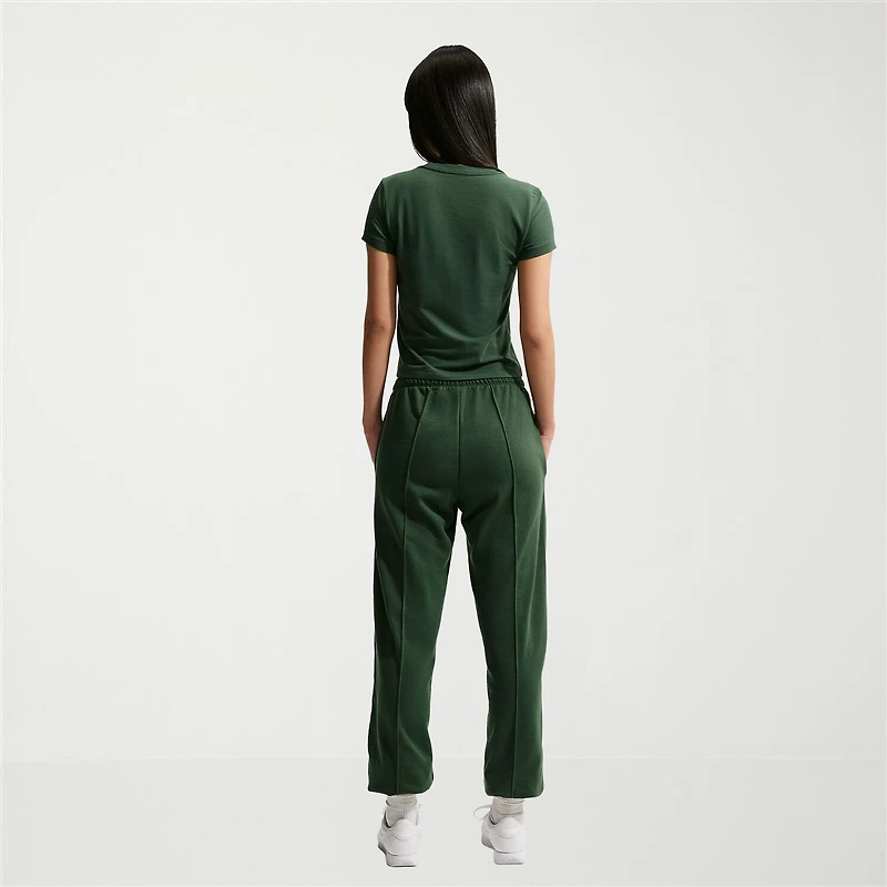 Nike Womens Drawstring Waist Lightweight Cinched Mid Rise Loose Fit Active Jogger Pant