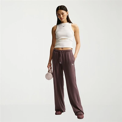 Nike Womens DRAWSTRING WAIST Lightweight Moisture Wicking Straight Mid Rise Regular Fit Sweatpant