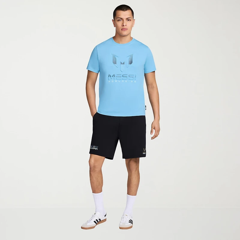 MESSI Collection Mens Round Neck Short Sleeve Regular Fit Graphic T-Shirt