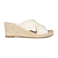 Journee Collection Womens Shanni Wedge Sandals