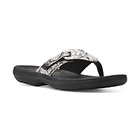 Clarks Cloudsteppers Womens Brinkley Jazz Flip-Flops
