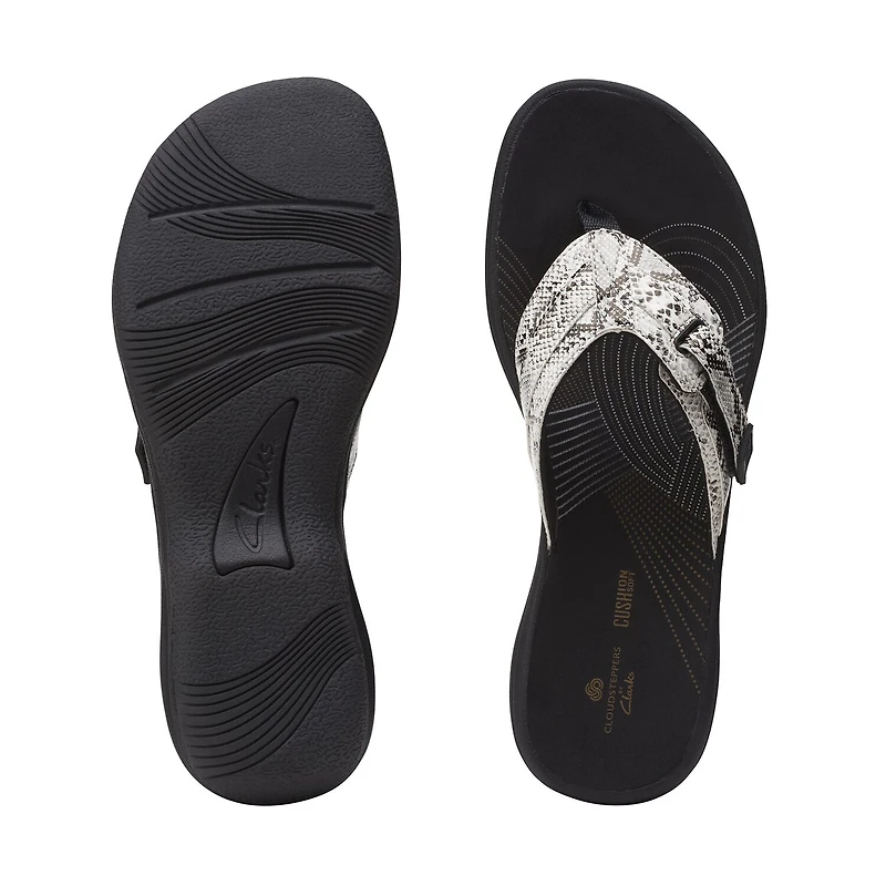Clarks Cloudsteppers Womens Brinkley Jazz Flip-Flops