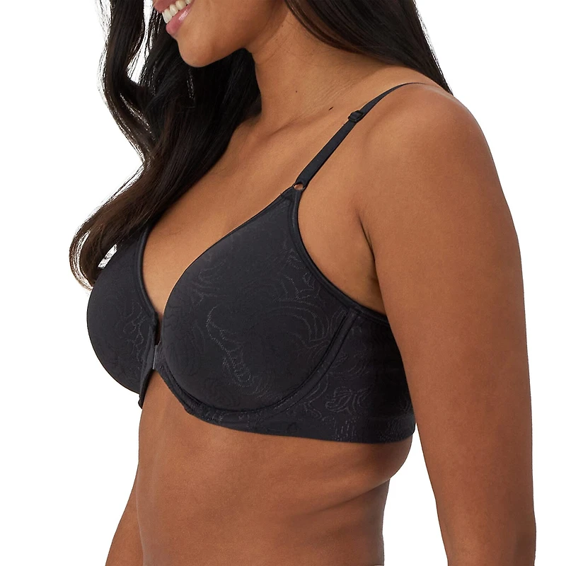 Bali Comfort Revolution® Front Close Shaping Full Coverage T-Shirt Underwire Bra 3p66
