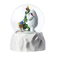 Roman 5.75" Led Rudolph Dome Plays Music Christmas Tabletop Decor