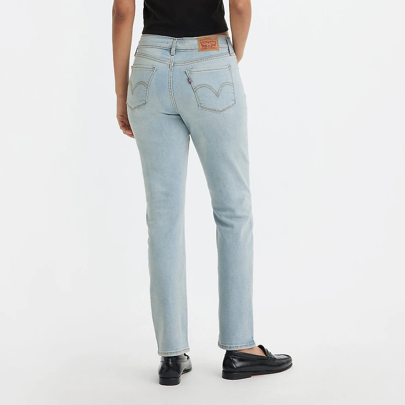 Levi's® Classic Womens Mid Rise Straight Leg Jean