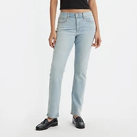 Levi's® Classic Womens Mid Rise Straight Leg Jean