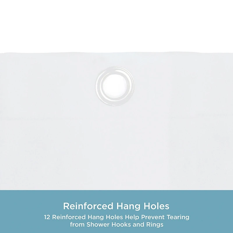 Kenney Lightweight Peva Shower Curtain Liner