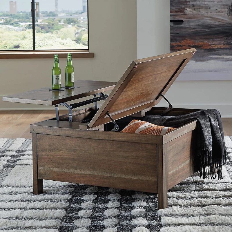 Signature Design By Ashley® Moriville Lift-Top Coffee Table