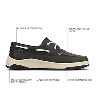 Vance Co Catamaran Mens Round Slip-On Shoe