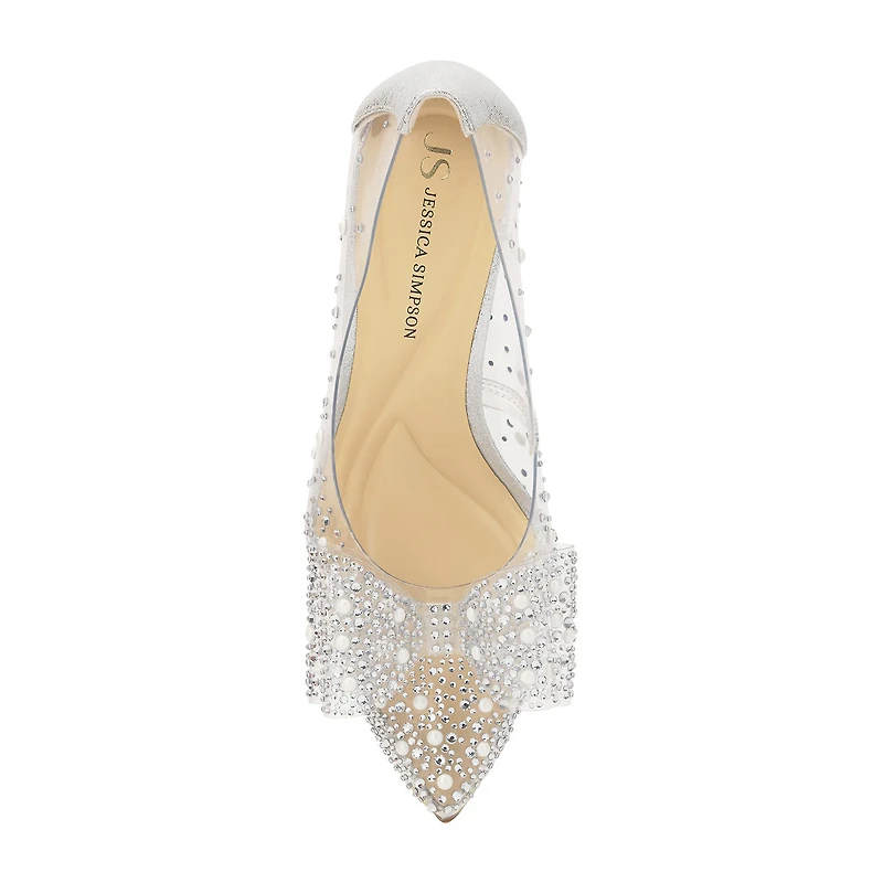 JS Jessica Simpson Avyria Womens Pointed Closed Toe Stiletto Heel Pumps