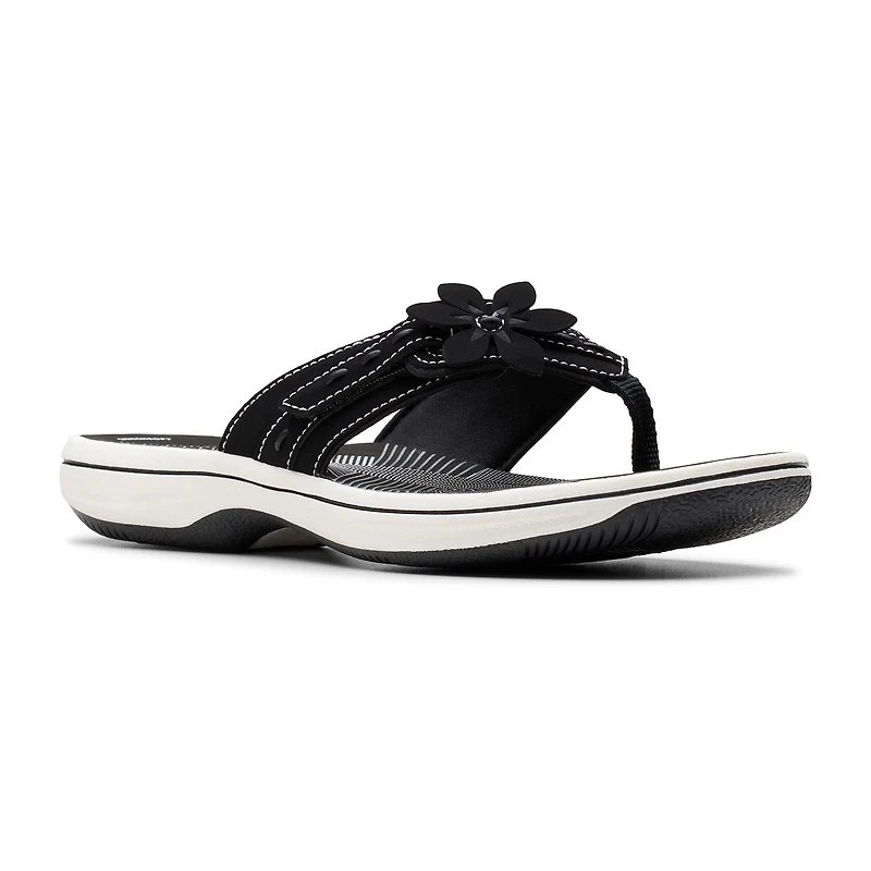 Clarks Cloudsteppers Womens Breeze Opal Flip-Flops