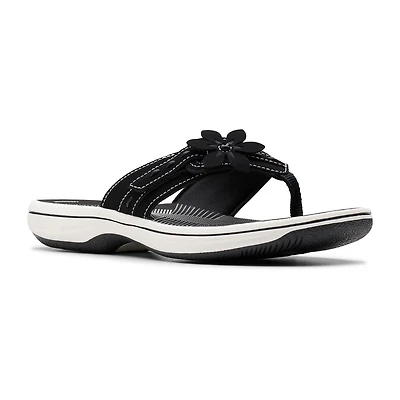 Clarks Cloudsteppers Womens Breeze Opal Flip-Flops