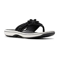 Clarks Cloudsteppers Womens Breeze Opal Flip-Flops