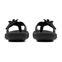 Clarks Cloudsteppers Womens Breeze Opal Flip-Flops