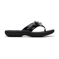 Clarks Cloudsteppers Womens Breeze Opal Flip-Flops
