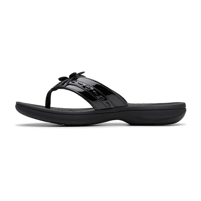 Clarks Cloudsteppers Womens Breeze Opal Flip-Flops