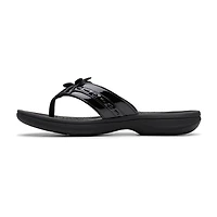 Clarks Cloudsteppers Womens Breeze Opal Flip-Flops