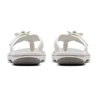 Clarks Cloudsteppers Womens Breeze Opal Flip-Flops