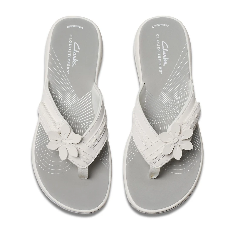 Clarks Cloudsteppers Womens Breeze Opal Flip-Flops