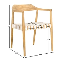 Safavieh Amycus Barrel Chair