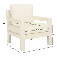 Safavieh Kye Upholstered Barrel Chair