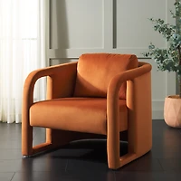 Safavieh Fifer Upholstered Barrel Chair