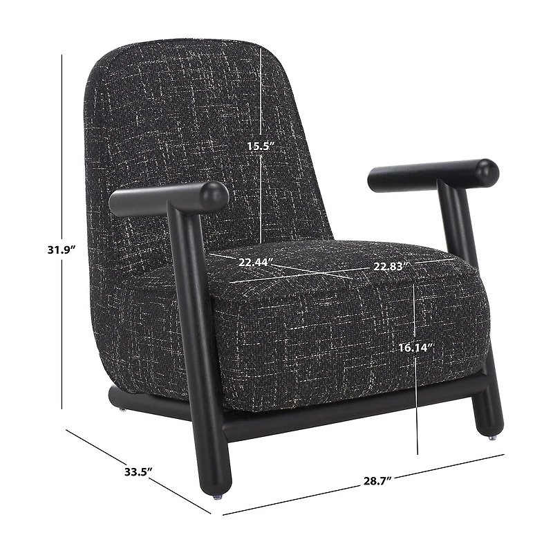 Safavieh Sein Upholstered Barrel Chair