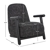 Safavieh Sein Upholstered Barrel Chair
