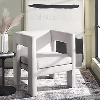 Safavieh Vidar Upholstered Barrel Chair