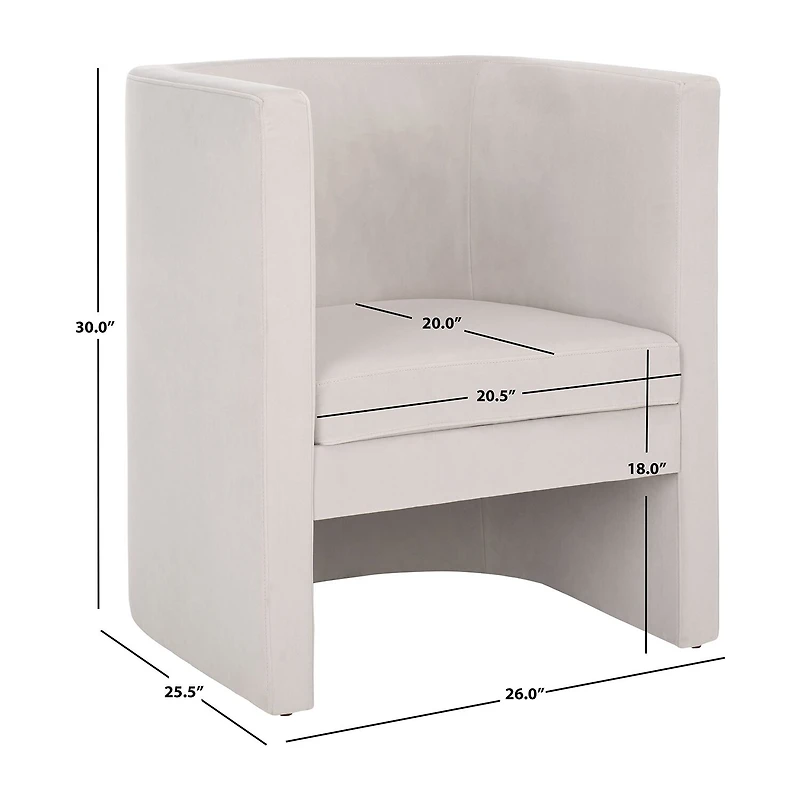 Safavieh Eydis Upholstered Barrel Chair