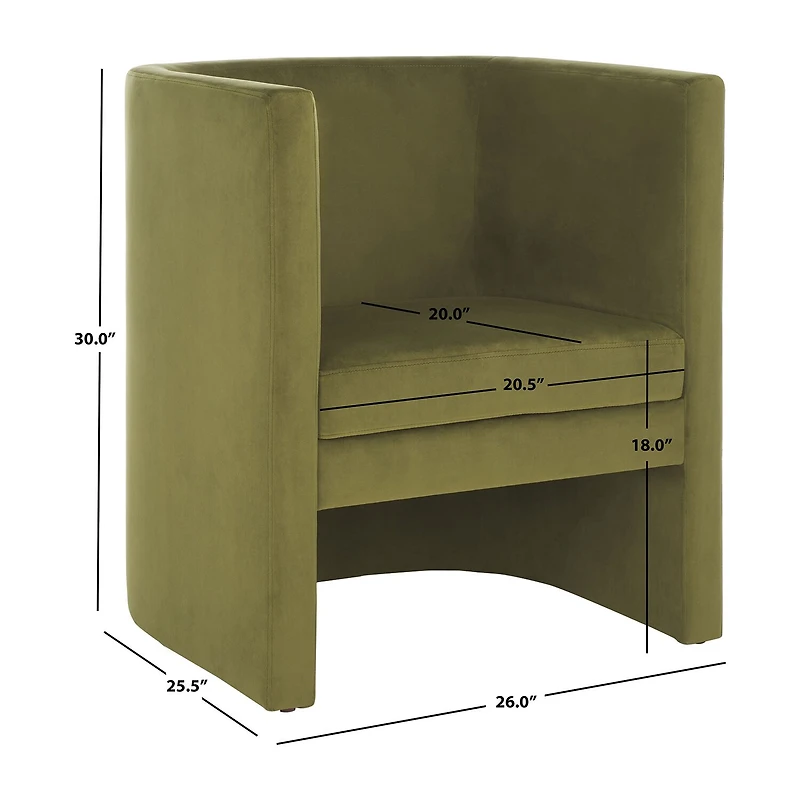 Safavieh Eydis Upholstered Barrel Chair