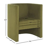 Safavieh Eydis Upholstered Barrel Chair