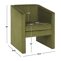 Safavieh Ylva Upholstered Barrel Chair