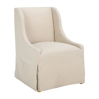 Safavieh Aberdore Upholstered Slipper Chair