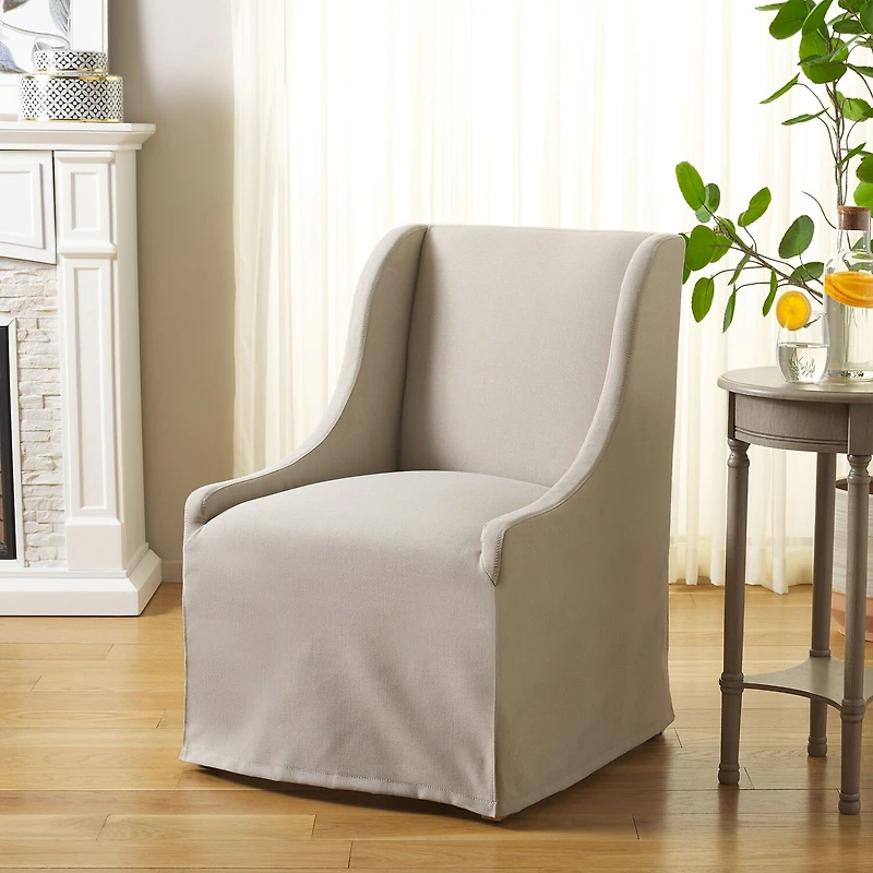 Safavieh Aberdore Upholstered Slipper Chair