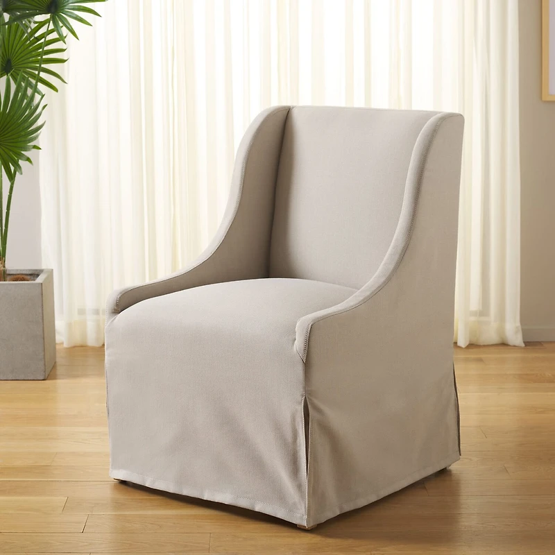 Safavieh Aberdore Upholstered Slipper Chair