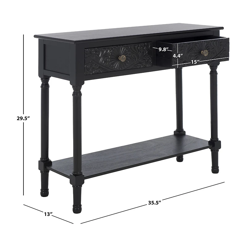 Safavieh Josie Storage 2-Drawer Console Table