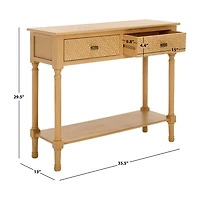 Safavieh Halton Storage 2-Drawer Console Table