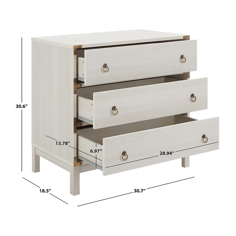 Safavieh Galio 3-Drawer Chest