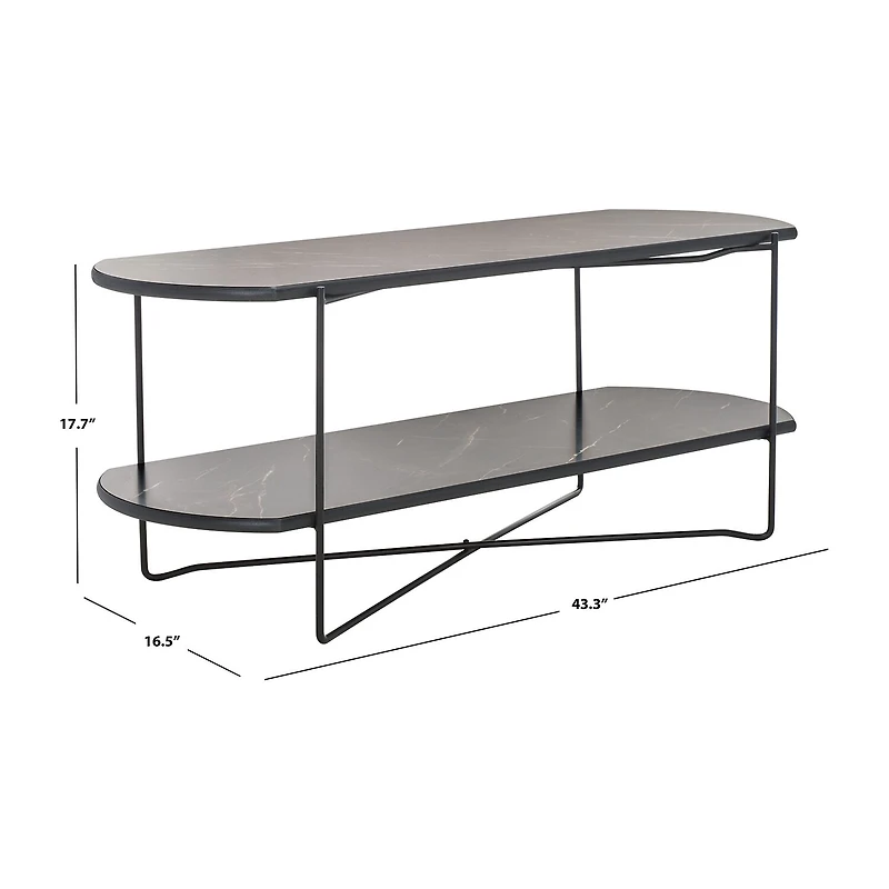 Safavieh Marlee Storage Metal Coffee Table