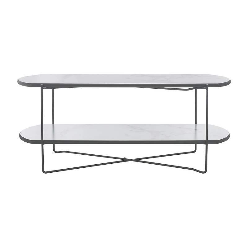 Safavieh Marlee Storage Metal Coffee Table