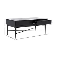 Safavieh Pierre Storage 2-Drawer Coffee Table