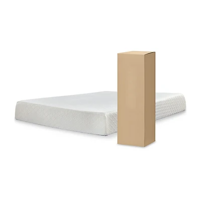 Signature Design by Ashley Chime 10" Firm Memory Foam - Mattress a Box