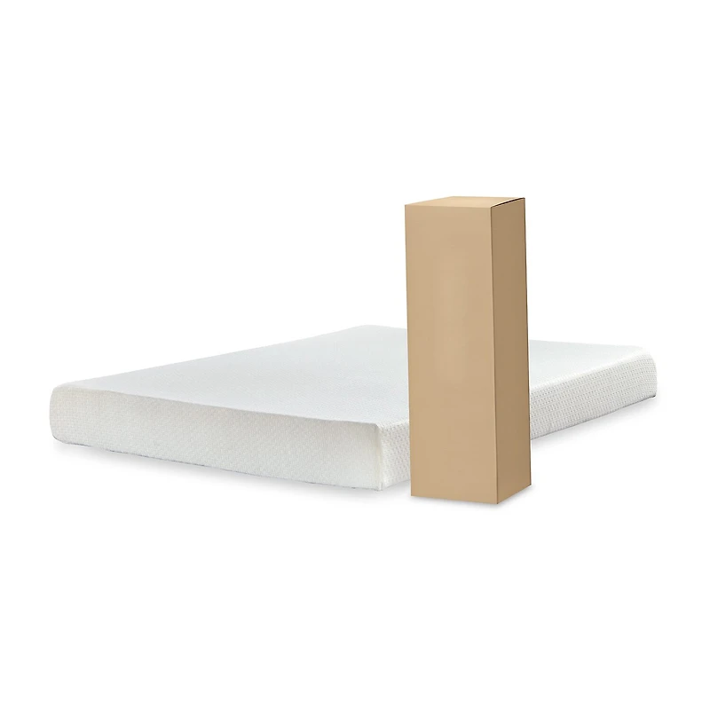 Signature Design by Ashley Chime 8" Medium Memory Foam - Mattress a Box