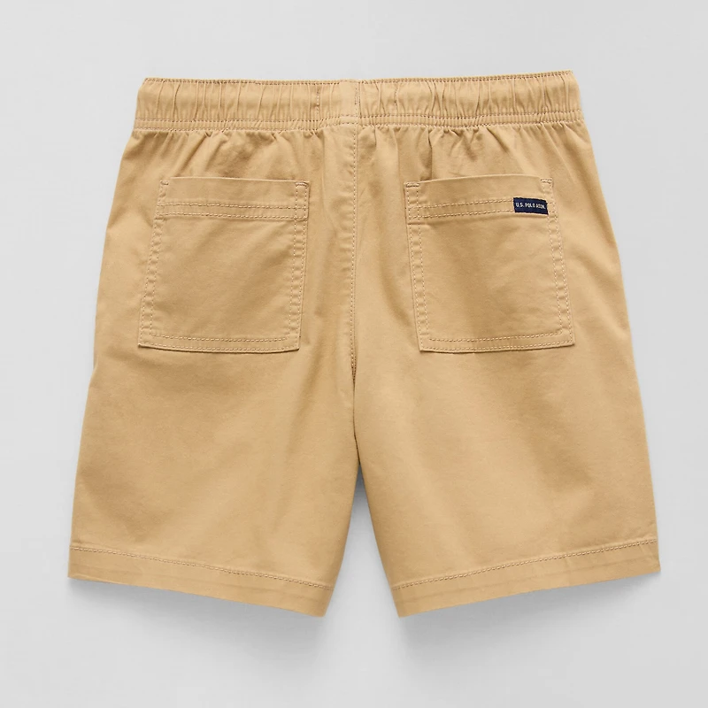 U.S. Polo Assn. Little & Big Kid Boys Pull-On Short