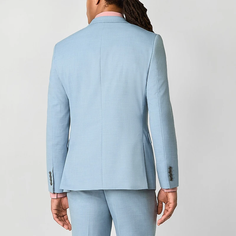 J. Ferrar Mens Regular Fit Big and Tall Suit Jacket